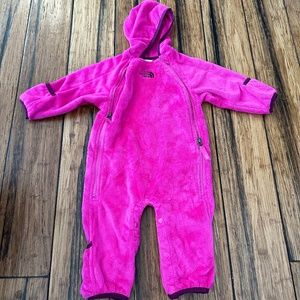 3-6 month North Face Bunting Jacket-pink